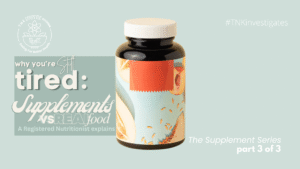 Read more about the article Why You’re Still Tired: Supplements vs Real Food