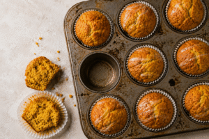 Read more about the article Sunshine Turmeric & Citrus Muffins